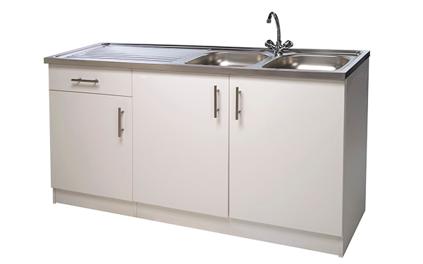 Double Bowl Sink Unit Geza Sink Units